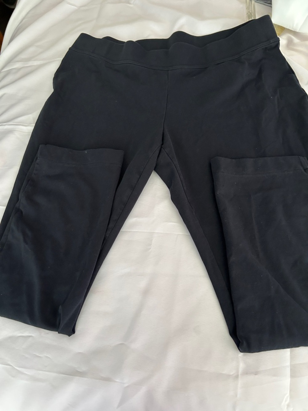 Lands' End Starfish Straight-Leg Pants with small zip front pocket